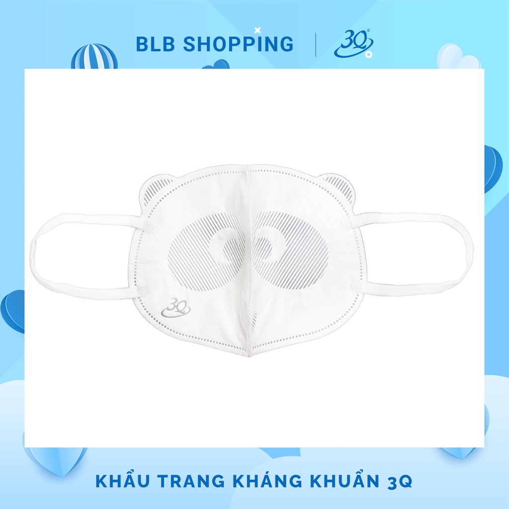 [CHÍNH HÃNG] KHẨU TRANG 3D SANQI 3Q DÀNH CHO TRẺ EM TỪ 0-5 TUỔI（1 BỊCH 10 CÁI ) （GẤU TRÚC HỒNG） | BigBuy360 - bigbuy360.vn