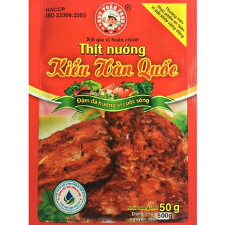 XỐT GIA VỊ THỊT NƯỚNG KIỂU HÀN QUỐC 50g