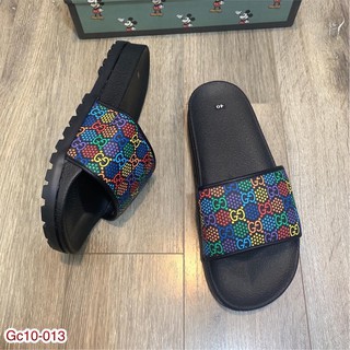 Dép Gc quai 7 màu bản đế cao 3,5cm cực sang - Dép quai ngang nam