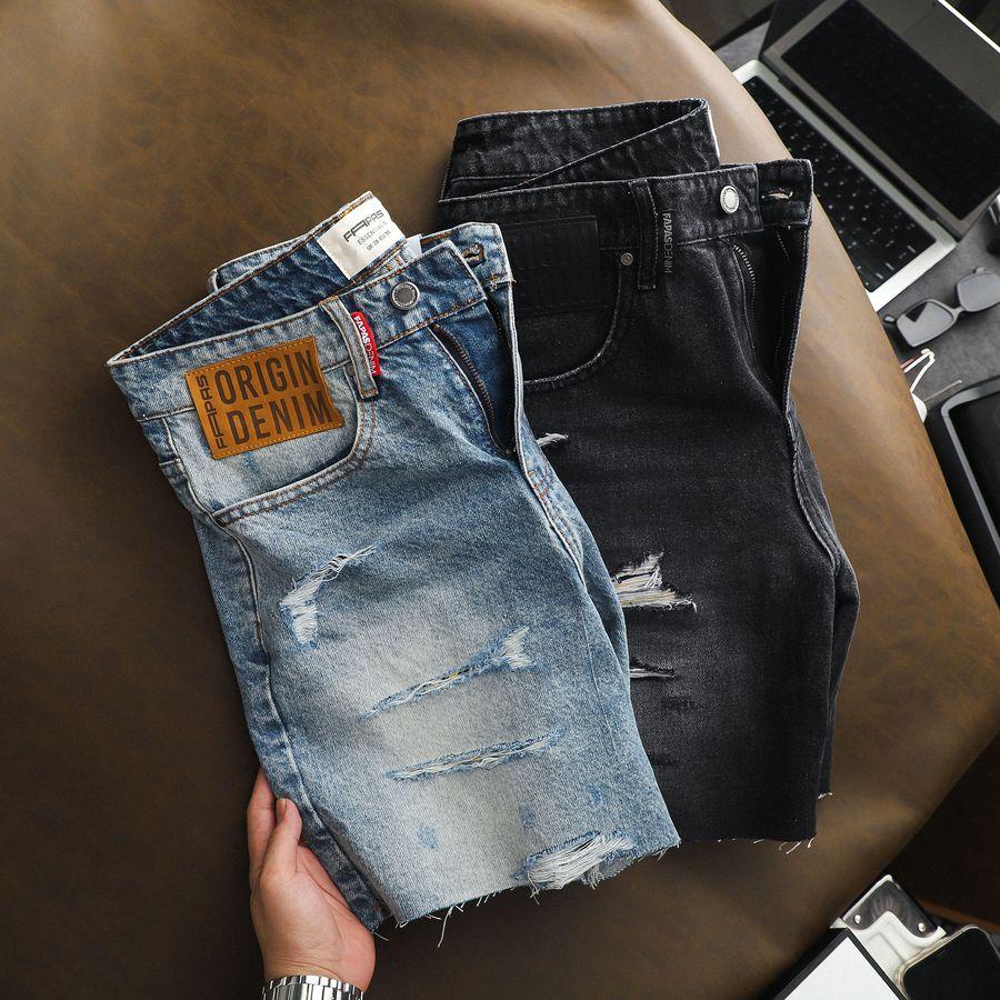 Quần Shorts Jean Tigro Phong Cách Trẻ Trung Bụi Bậm - FAPAS