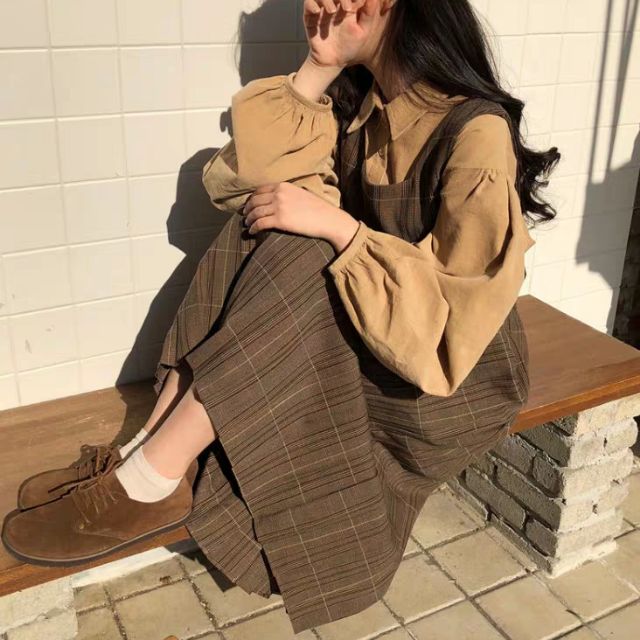 Set áo váy thu xinh