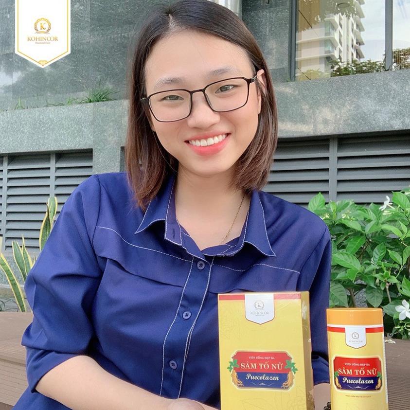 [HOT] Sâm Tố Nữ Puecolazen Viên uống đẹp da mấu mới 2020 lọi 120 viên của nhà Kohinoor Star!