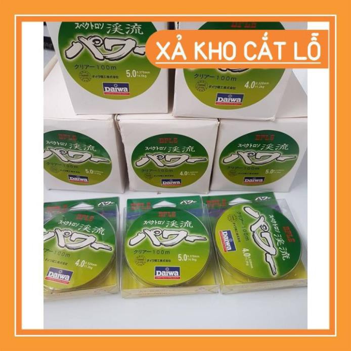 [SALE]  [Xả Kho] Cước Câu Cá Cước Câu Daiwa 7 Màu Cầu Vồng Siêu Bền Dài 100m