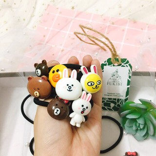 CỘT TÓC LINE, KAKAO VÒNG TRÒN ẢNH THẬT