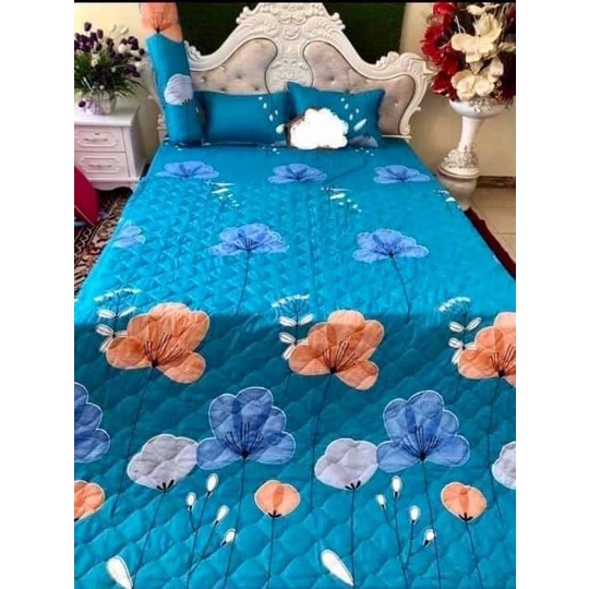 Chăn Hè , Chăn Cotton Poly Hàn Quốc Kích Thước 1M9X2M