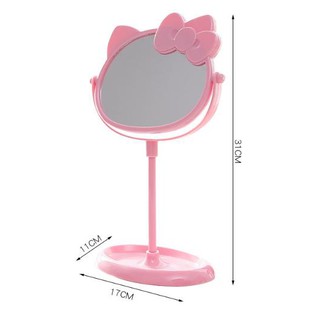 🌸🌸 Gương trang điểm 2 mặt để bàn Hello Kitty ☘☘