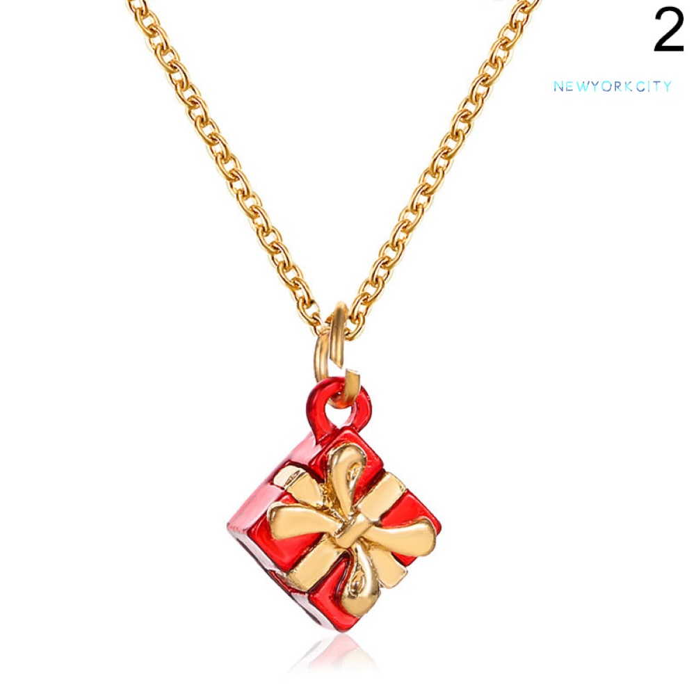 Vòng cổ Mặt Cây Gậy Giáng Sinh Thời Trang