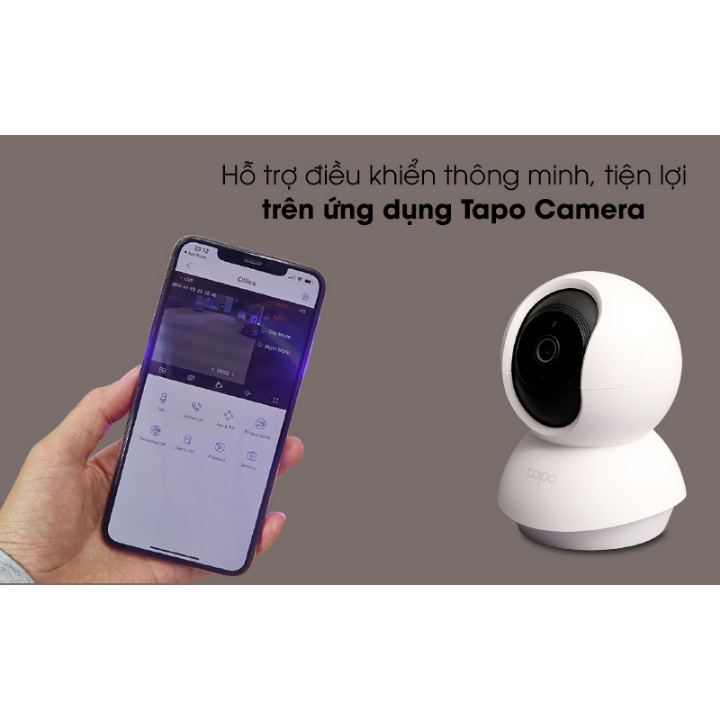 Camera Wifi Trong Nhà TP-Link Tapo C200 Full HD 1080P 360 độ Giám Sát An Ninh , Đàm thoại 2 chiều , bảo hành 2 năm