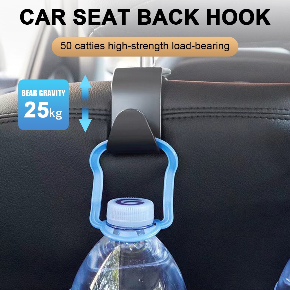 1 Móc Treo Đồ Gắn Lưng Ghế Xe Hơi Tiện Lợi