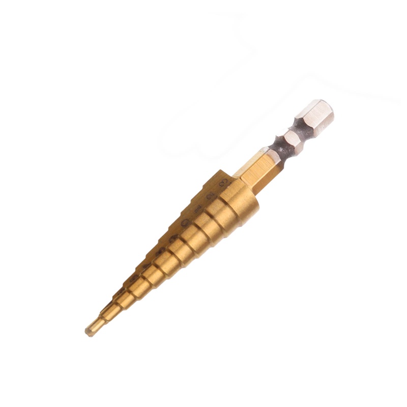 QQ Mũi Khoan Bước 11 Bước Tốc Độ Cao Chuyên Dụng Cho Tấm Kim Loại Mềm