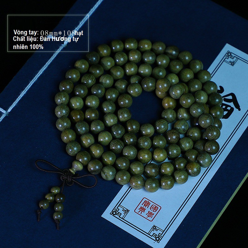 Vòng Tay, Chuỗi Hạt Phong Thủy, Gỗ Đàn Hương Xanh, thơm ngọt mãi mãi