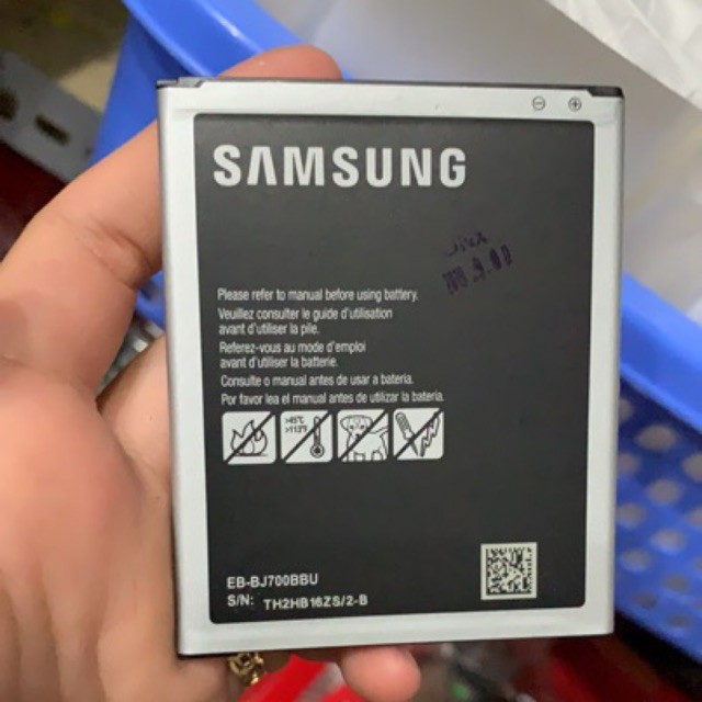 Pin Samsung Galaxy J7 2015, Galaxy On7 3000mAh - Hàng nhập Khẩu (Đen) xịn có bảo hành