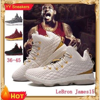 Giày bóng rổ NBA LeBron James 15 cỡ: 36-45 giày bóng rổ chống trơn trượt / chống mòn nam
