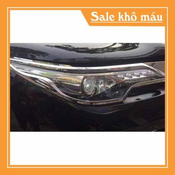 [ GIẢM GIÁ ]  ốp đèn pha và hậu theo xe fortuner 2015-2018 hình ảnh thật