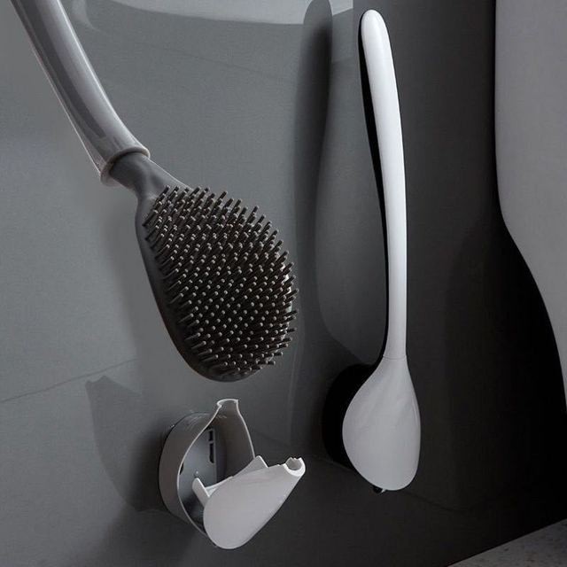 Cọ bồn cầu silicon, cọ toilet nhà vệ sinh cao cấp