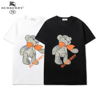 Áo Thun Cặp Tay Ngắn In Hình Gấu Con Dễ Thương Size S-Xxl