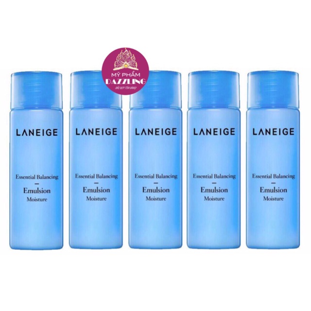 Combo 5 Chai Sữa Dưỡng Laneige Emulsion 25ml