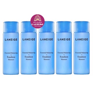 Combo 5 Chai Sữa Dưỡng Laneige Emulsion 25ml