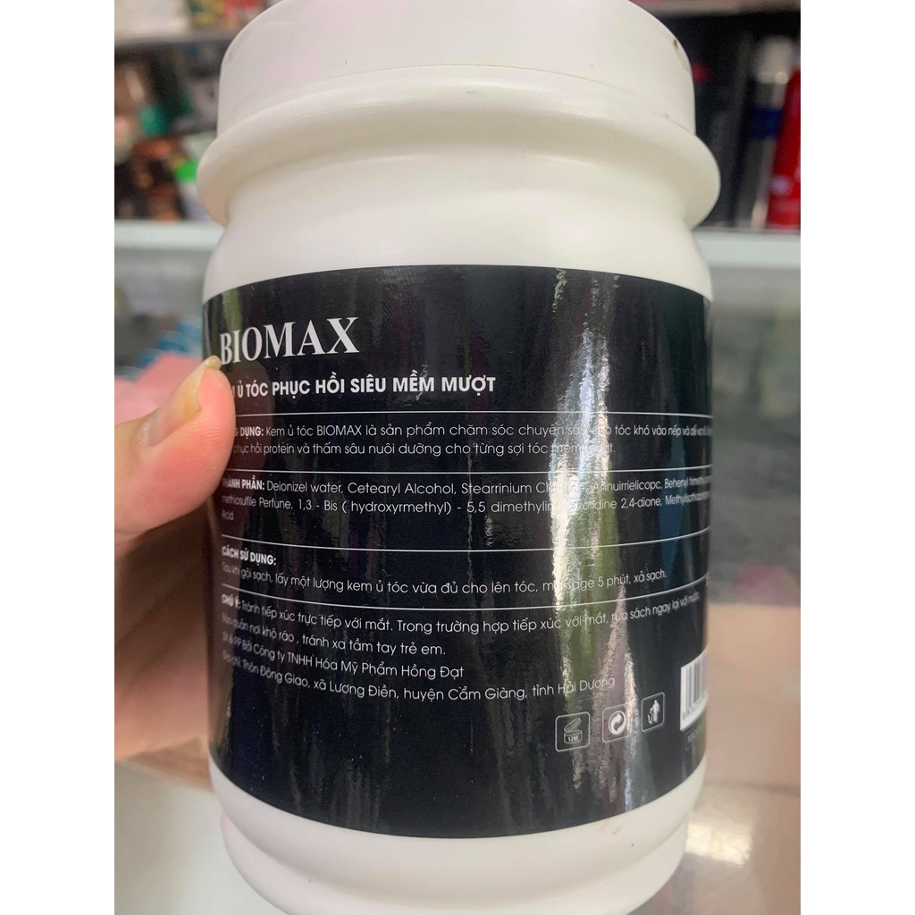 Kem Hấp phục hồi BIOMAX siêu mềm mượt