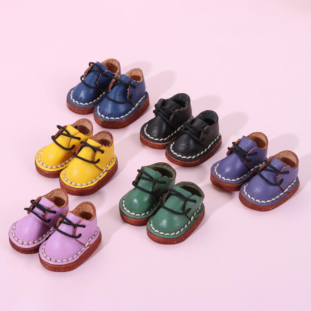 Giày Búp Bê Da Bò Handmade Xinh Xắn Dành Cho Búp Bê obitsu11GSCbody9OB11
