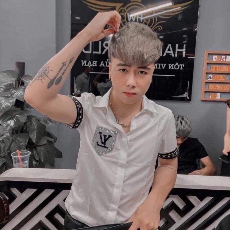 Áo sơ mi cộc tay nam,Áo sơ mi trắng cộc tay nam đơn giản,sang trọng,trẻ trung và dễ chịu khi mặc Mã B394