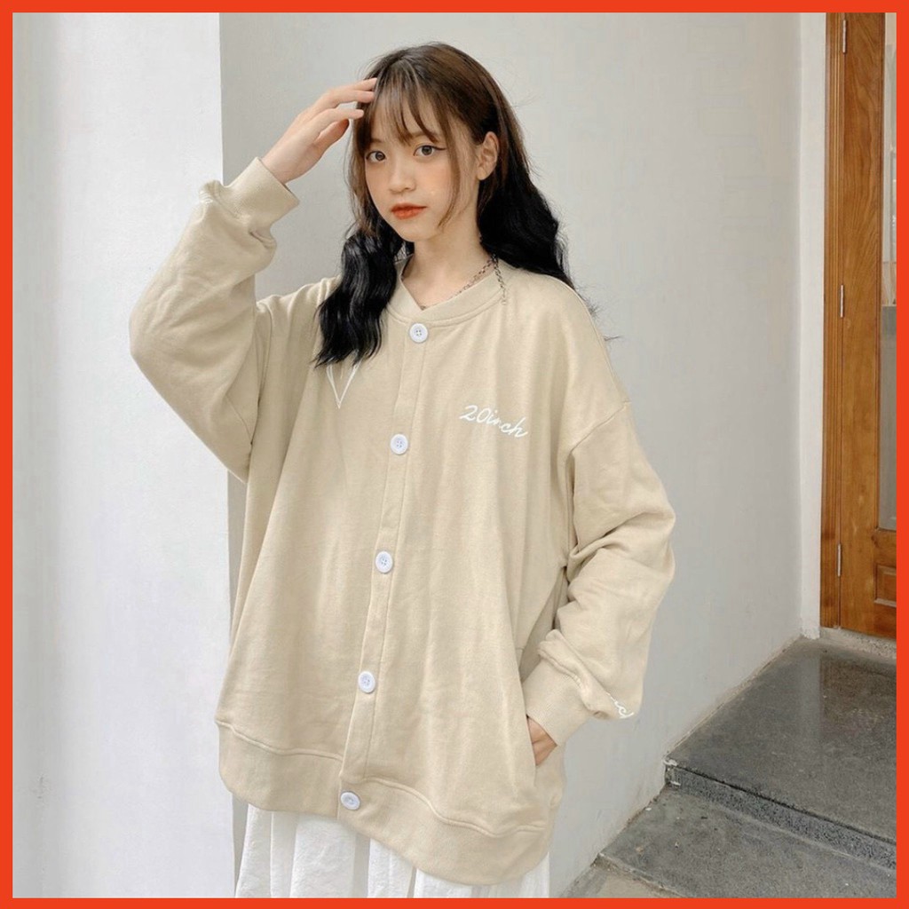 𝗡𝗘𝗪 𝗔𝗥𝗥𝗜𝗩𝗔𝗟 Áo khoác nỉ unisex form rộng WIND cardigan 20INCH, áo khoác hoodie ulzzang WIND