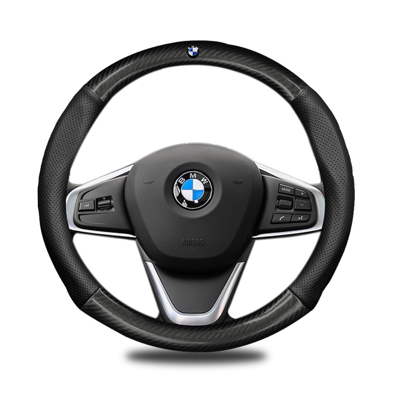 Vỏ Bọc Vô Lăng Bằng Sợi Carbon Thoáng Khí Cho BMW E36 E46 E30 E90 E30 F10 F30 E39 E60 E84 F48 F25 E83