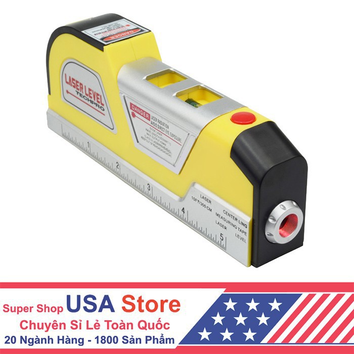 Thước Đo Kĩ Thuật Thông Minh Kiểu Mới Laser Level Kiểu 2 US906