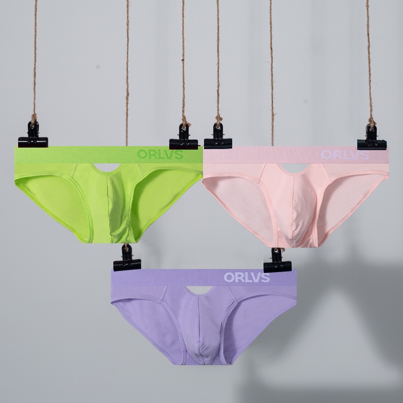 Quần Lót Cotton Lưng Thấp Thoải Mái Gợi Cảm Chất Lượng Cao Cho Nam