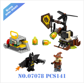 Lego Ninjago intelligence legoing Movie Educational Toys Superhero Building Blocks Scarecrow Game Gift