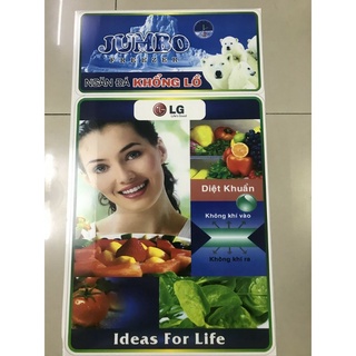 combo 20 tem dán tủ lạnh LG