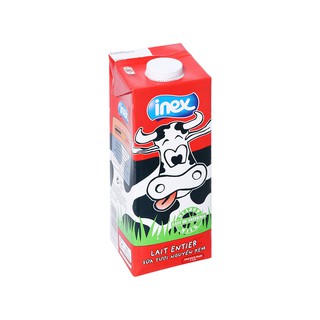 Sữa tươi nguyên kem không đường Inex hộp 1 lít hsd 13/7/2021