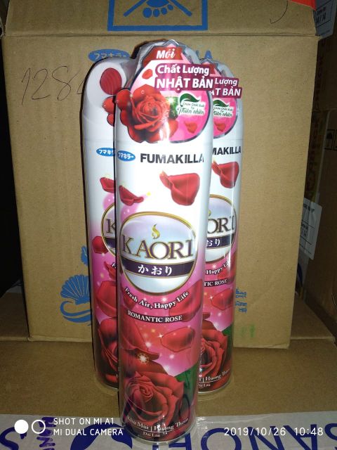 Xịt phòng hương nước hoa kaori 280ml