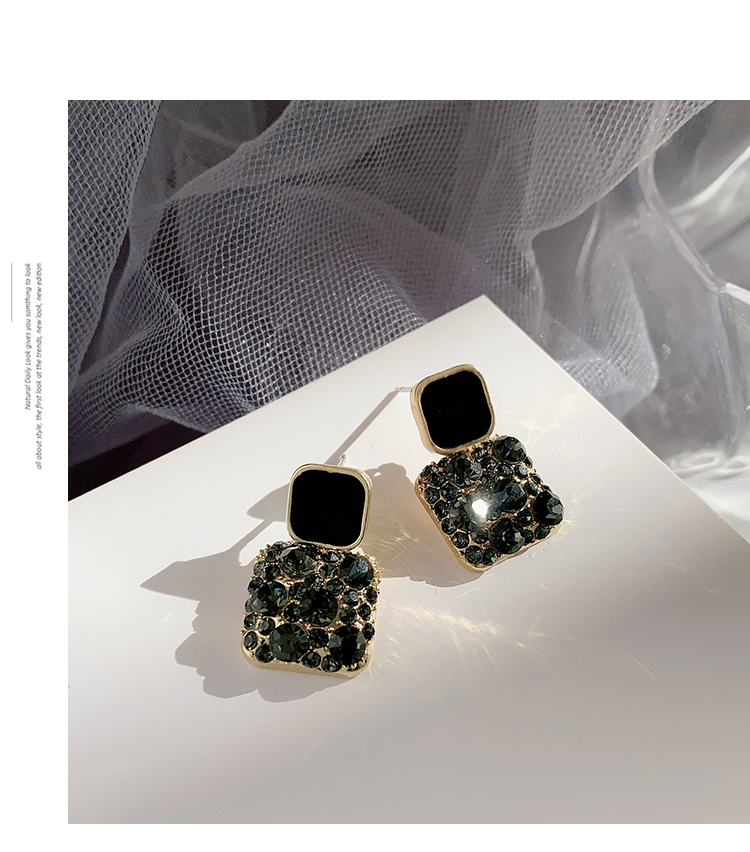 Hoa Tai Kim Loại Bạc 925 Phong Cách Hàn Quốc Cho Nữ