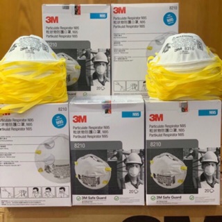 (nhập khẩu chính ngạch) khẩu trang 3M N95 8210 chính hãng 3M phân phối
