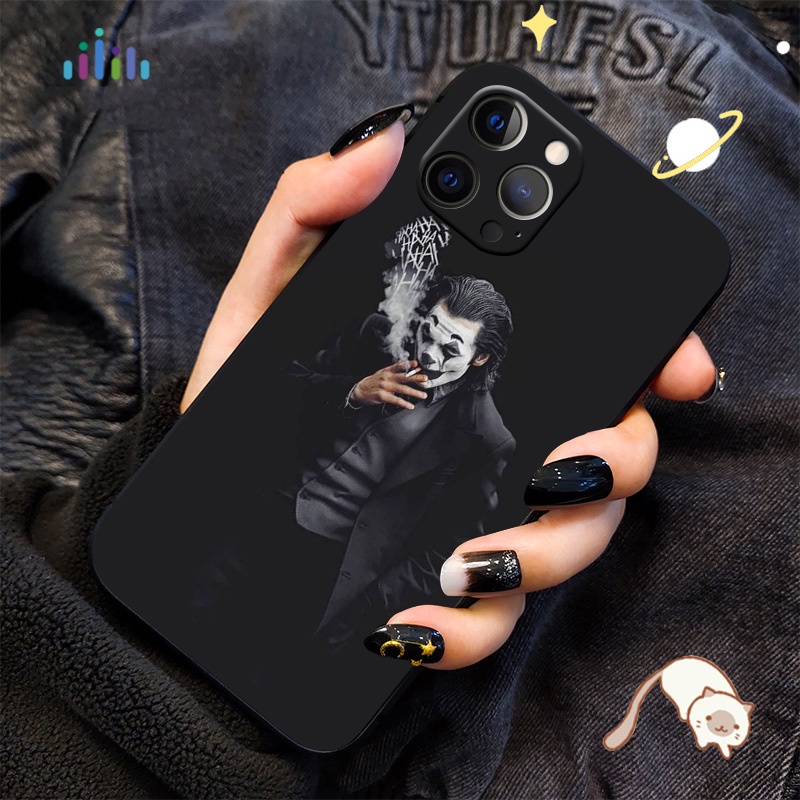 Ốp Điện Thoại Mềm In Hình Joker WR59 Cho iPhone 7 8 7 + 8 + 6 + 6S + XR XS Max 5 5s Mới