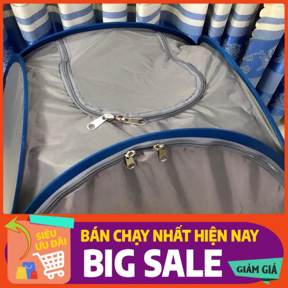 Lều Xông Hơi Tự Bung Cao Cấp -Túi Xông hơi chui đầu , Mùng xông hơi ngừa Covid Anh Thư