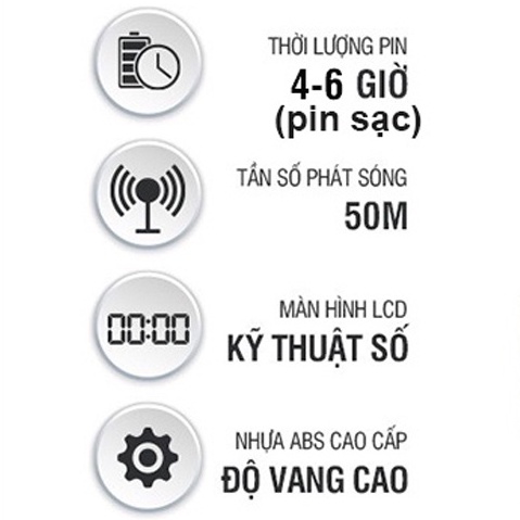 Bộ 2 Micro Karaoke ONTEKCO MU02 Không Dây Siêu Sang, Chuyên Dùng Cho Amply, Loa Kéo, Kết Nối Xa Tới 30m Qua Đầu Thu Mini