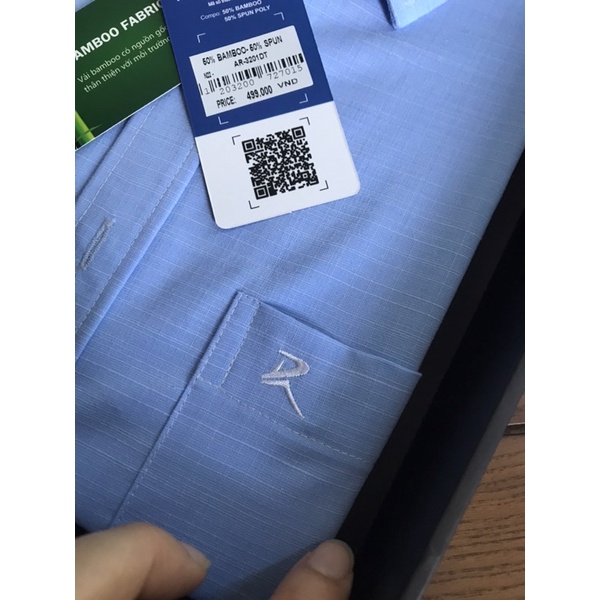 Áo sơ mi dài tay vải tre: mát- chống nhăn -phom tailor dáng vừa.