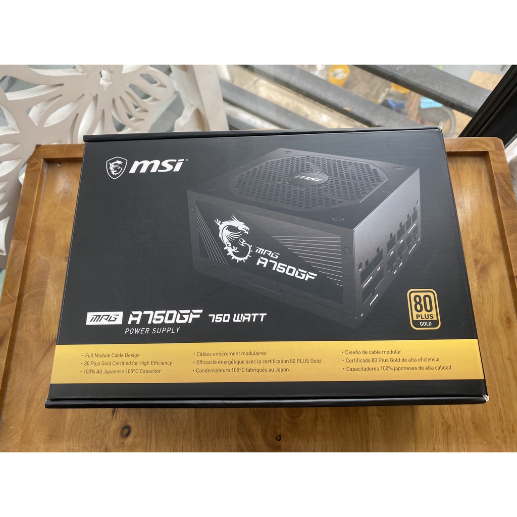 NGUỒN MÁY TÍNH MSI MPG A750GF 750W