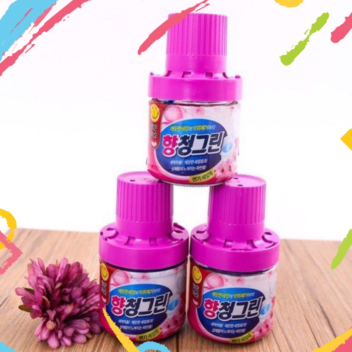 Cốc Thả Bồn Cầu Hoa Anh Đào Hàn Quốc Siêu Thơm Siêu Sạch