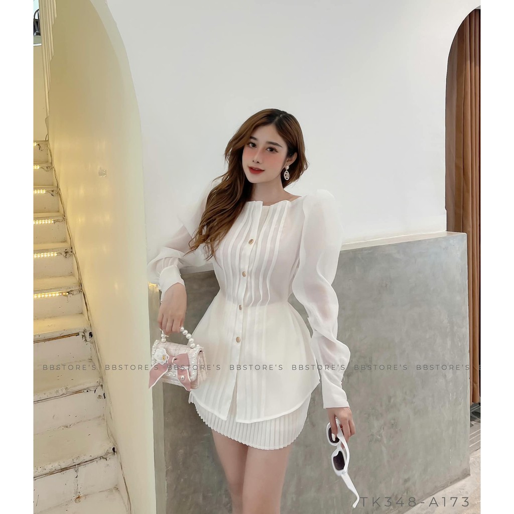 [BBSTORE'S] Áo Lưới Dập Li Kara -TK348