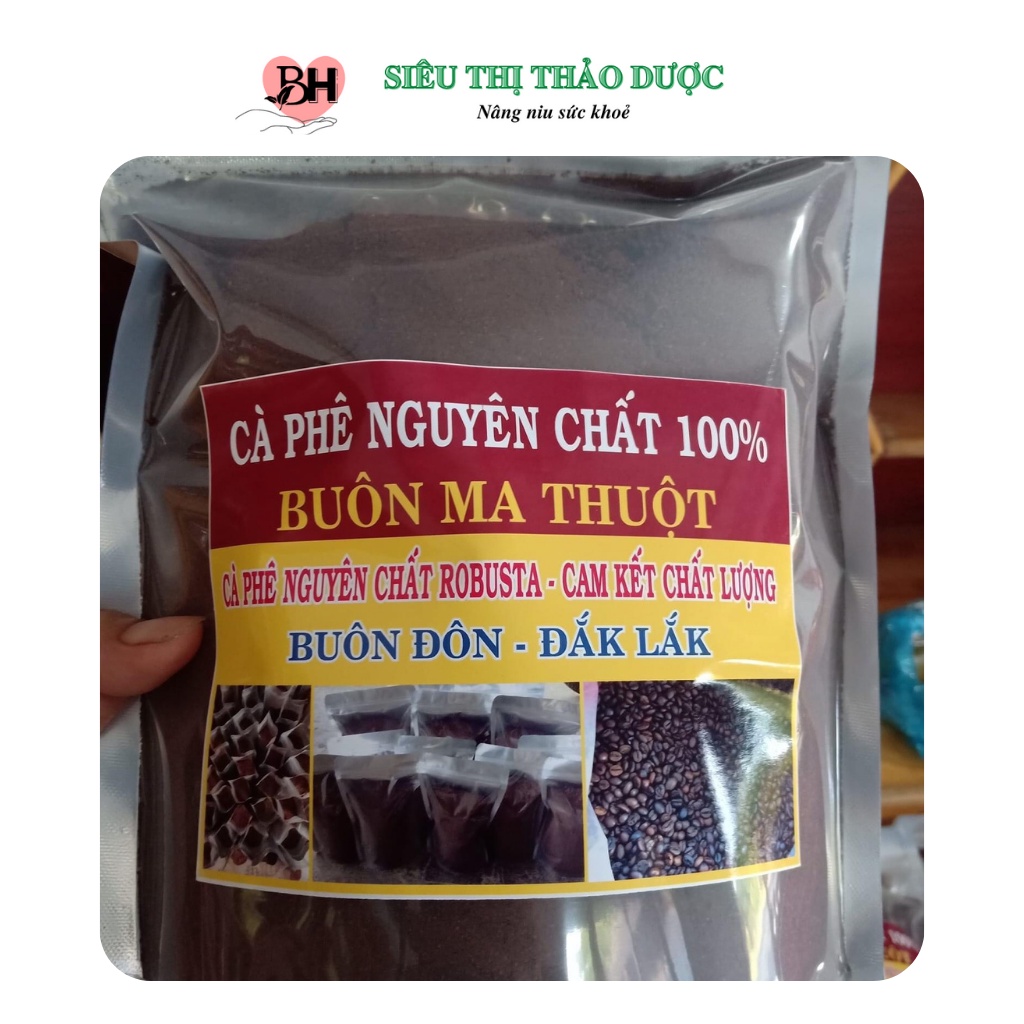 Cà phê rang xay nguyên chất ĐĂK LĂK loại đặc biệt không pha trộn thơm ngon chuẩn vị uống là nghiền túi 1KG | BigBuy360 - bigbuy360.vn