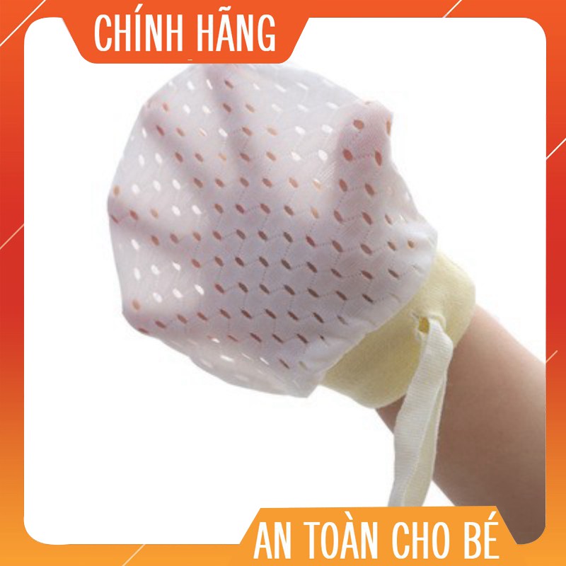 Sét Bao Tay, Bao Chân Cao Cấp Cho Bé Sơ Sinh Len Lưới.