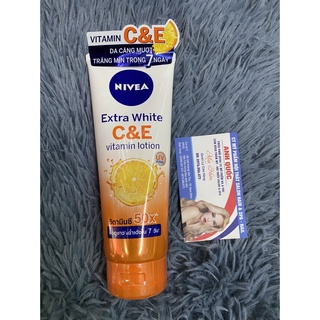Kem dưỡng thể nivea extra white c&e vitamin lotion 180ml