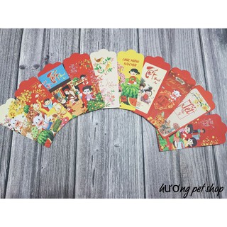 Combo 1000 Lì Xì Tân Sửu 2021 mới nhất ( Có Tặng Kèm Túi Bóng)