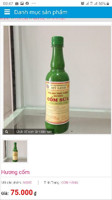 Tinh dầu - hương liệu -  phụ gia thực phẩm chai 500ml