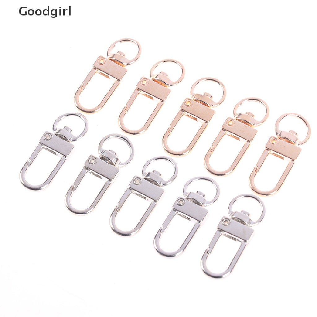 Set 10 móc khóa tôm hùm 13*34mm dùng để làm đồ trang sức thủ công
