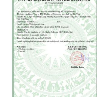 BONE CAL HỖ TRỢ PHÁT TRIỂN CHIỀU CAO CHO TRẺ