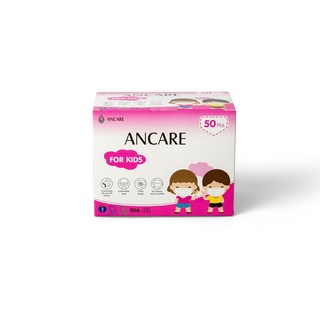 Khẩu Trang Y Tế Ancare Trẻ Em Hồng 50c - 3500532